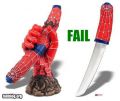 Фаллический нож Человека-паука