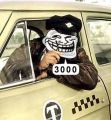 Жадный таксист требует 3000 рублей
