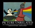 Панда, блюющая радугой