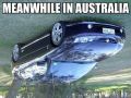 Holden Commodore где-то в Австралии